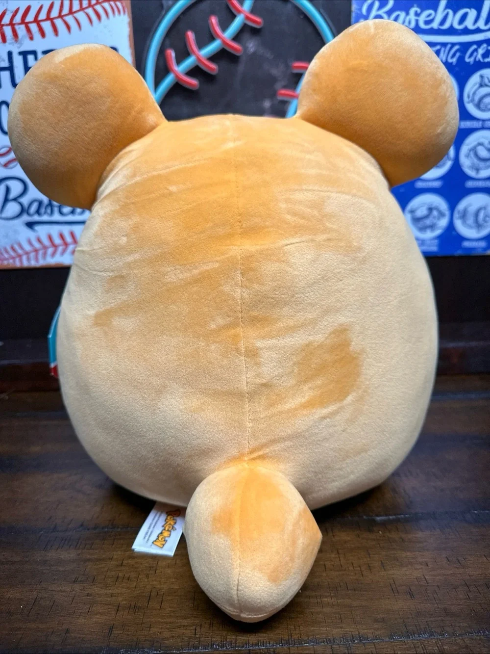 Squishmallows Orange & Yellow Pokémon Teddiursa Plush